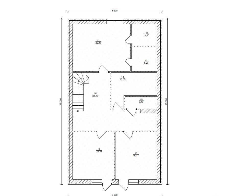Дом 126 м² мансардный с гаражом