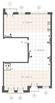 ЖК «CORSO residence» — планировка квартиры